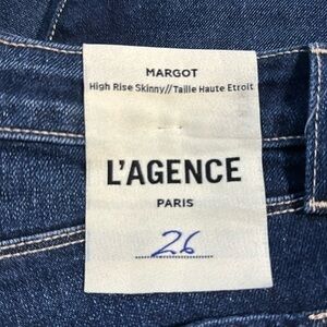 L’agence Margot High Rise Skinny Jean in Gardena Size 26 NWT